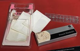 French Nail Manicure Set + Steinchen (Maniküre)