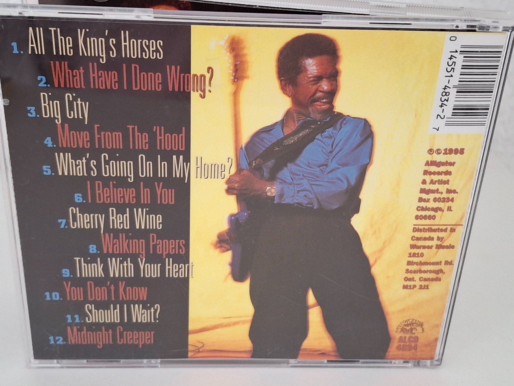 CD: CD Luther Allison - Blue Streak - – Usato da Aarberg venduto da Jackup1 1