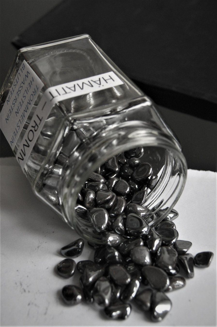 Minerali & Pietre curative: HÄMATIT CHIPS MINI TROMMELSTEINE – Nuovo (secondo la descrizione) da Stadel venduto da Wald100 2