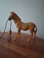 Deko-Lampe Zebra Pop Art / Lampe décorative zèbre Pop Art