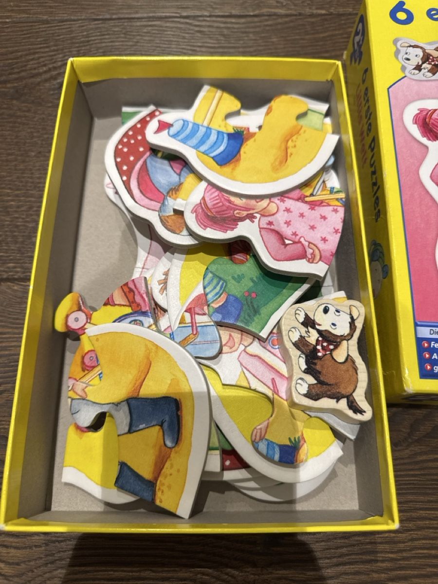 Haba Puzzle: Haba: 6 erste Puzzles Lillis Welt – Usato da Büren SO venduto da Nuri09 2