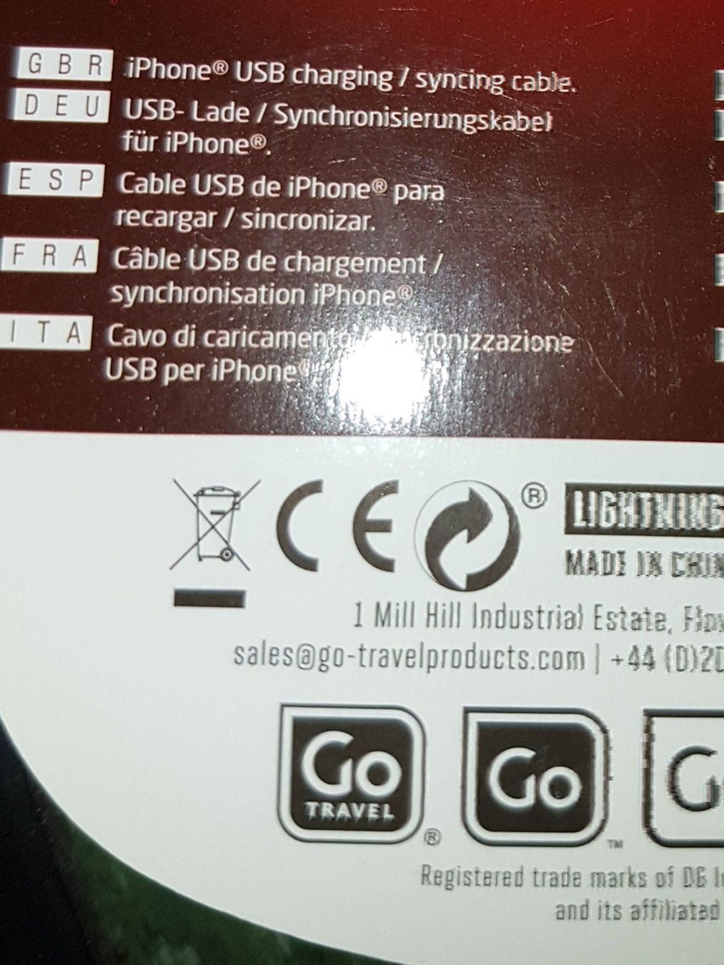 Apple Cavi: USB Charge & Sync Lightning Cable – Nuovo e nell'imballaggio originale da Zürich venduto da Avd 4