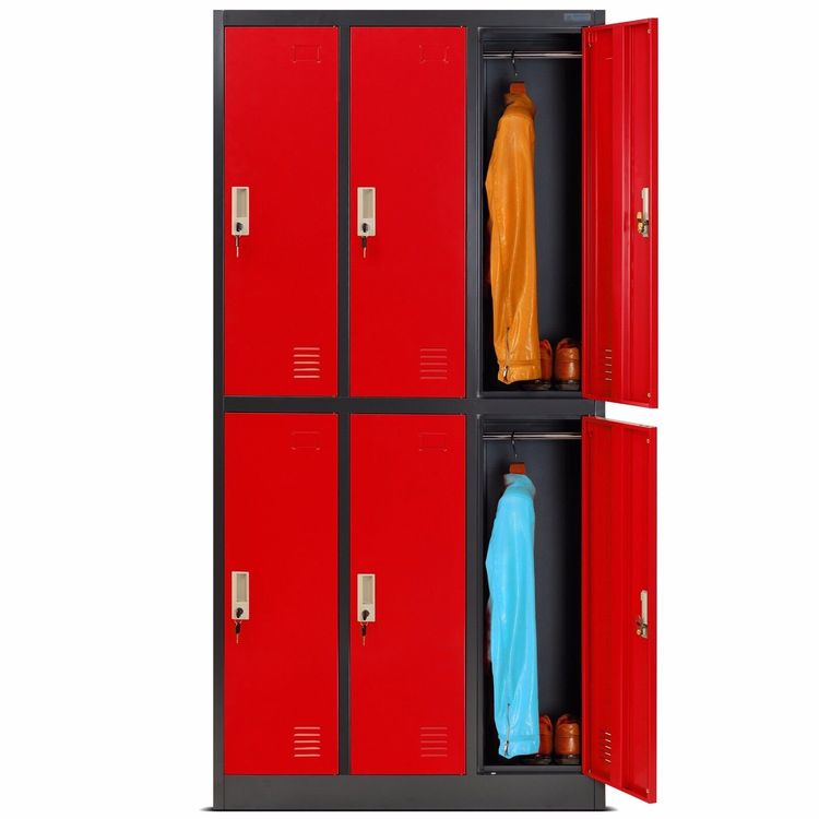 ADB Garderobenschrank 3-türig - Metall Spind Für Umkleide