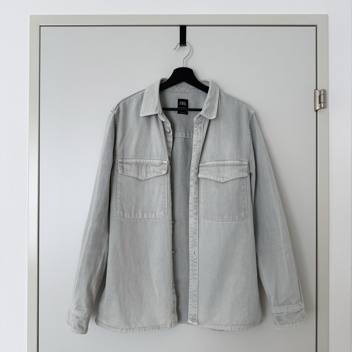 Zara Giacche: Light mint denim Zara jacket - men, M – Nuovo (secondo la descrizione) da Zürich venduto da kru_8dtk