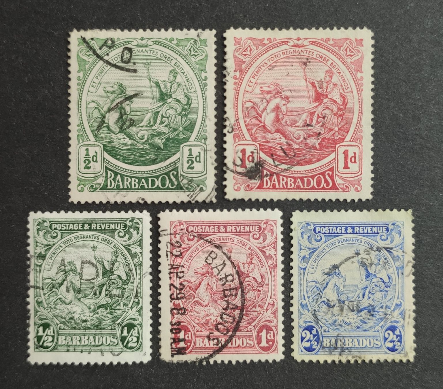 Tutti i francobolli: Barbados ab 1916, LoT gestempelt – Usato da Wil SG venduto da Zazal