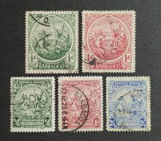 Barbados ab 1916, LoT gestempelt