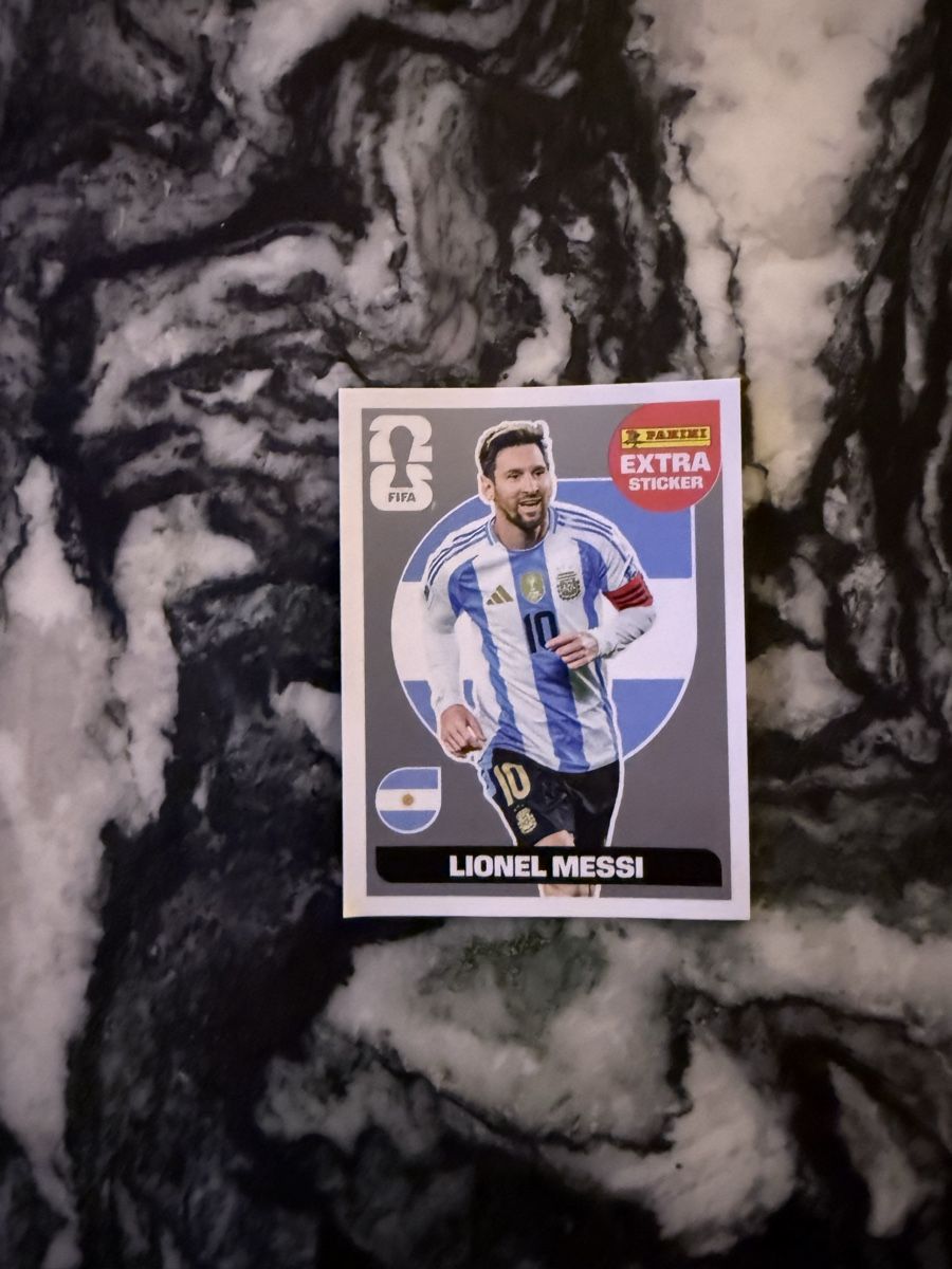 Panini Sammelbilder & Trading cards: Panini Extra Sticker Lionel Messi silber – Neu (gemäss Beschreibung) aus Zürich von Adnan105