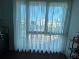 🪟 Voile Vorhänge weiss 500x245cm – wie neu 🪟