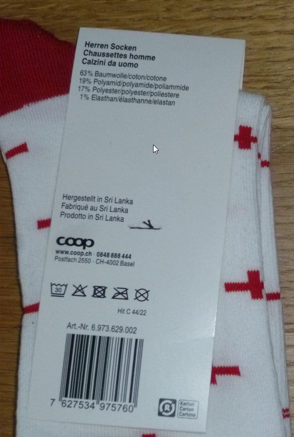 Calze: 1 Paar Socken – Nuovo e nell'imballaggio originale da Sarnen venduto da Ver01dg 1