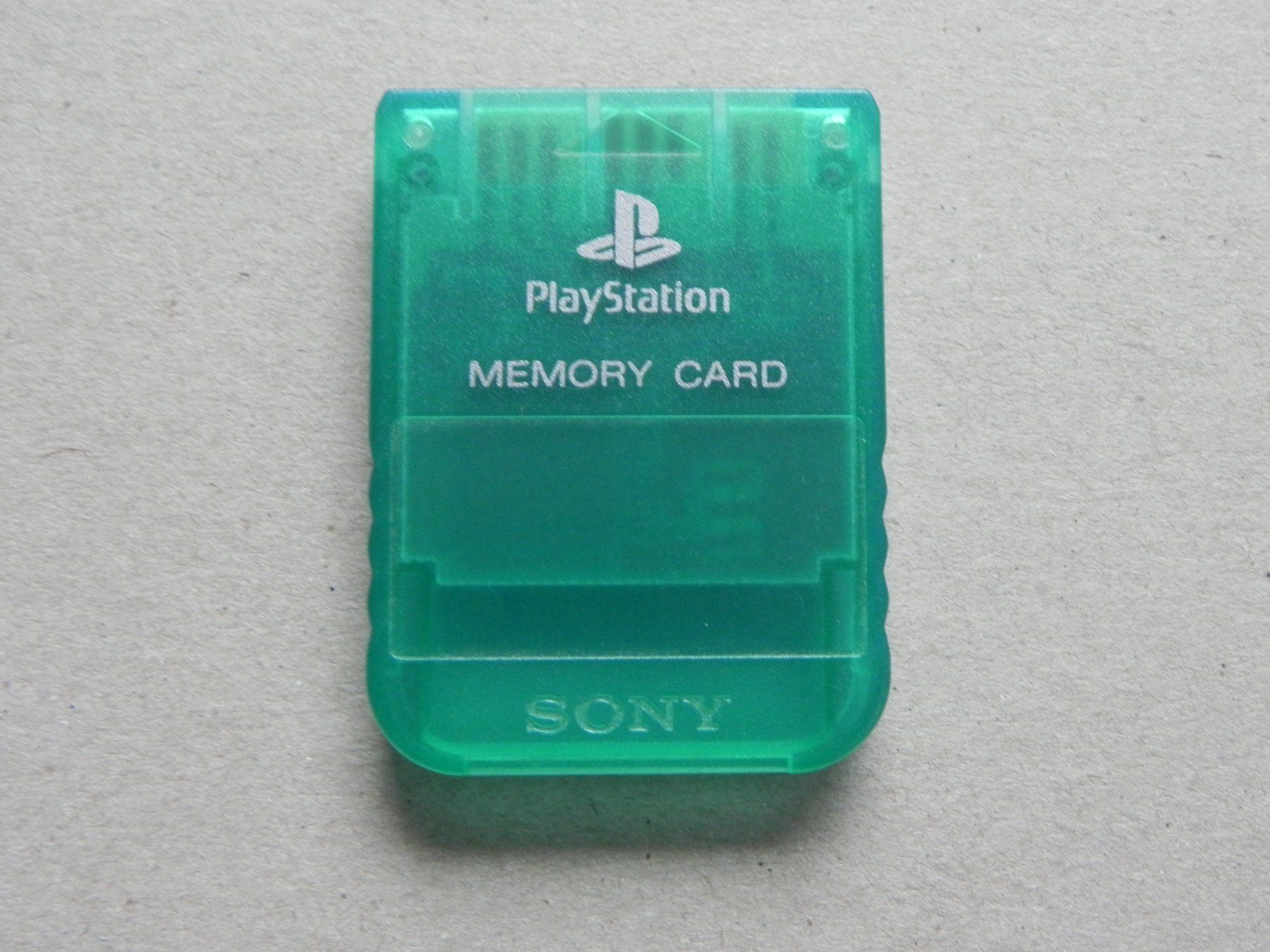 Sony Memory Units & Memory Cards: Orginal Sony Playstation 1 Memory Card – Gebraucht aus Siebnen von krimsie