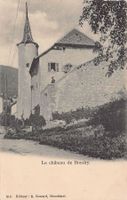 Boudry, le Château, vers 1900