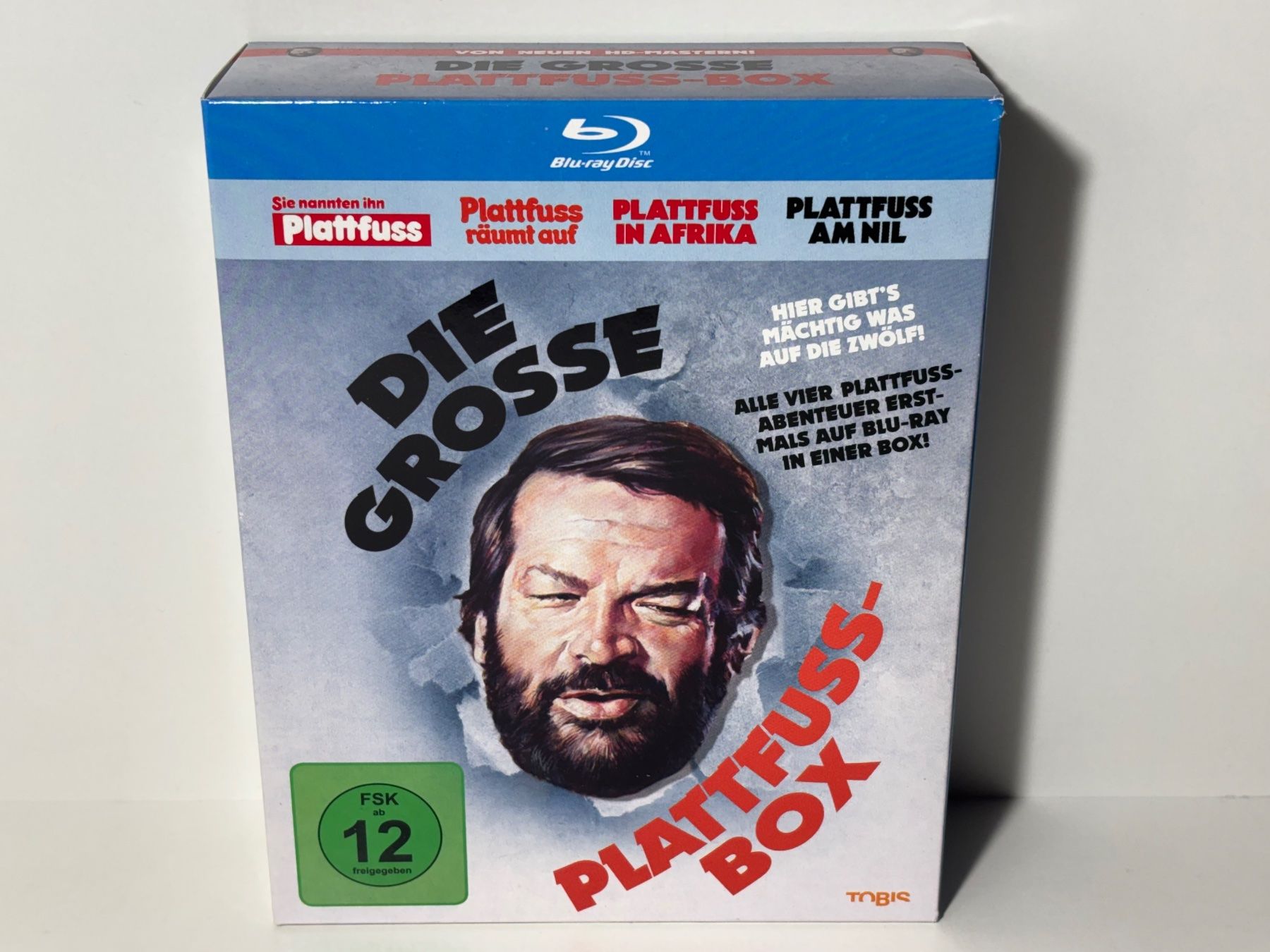 Alle DVDs: Die grosse Plattfuss-Box - Bud Spencer Blu Ray – Gebraucht aus Wilderswil von Sstriker