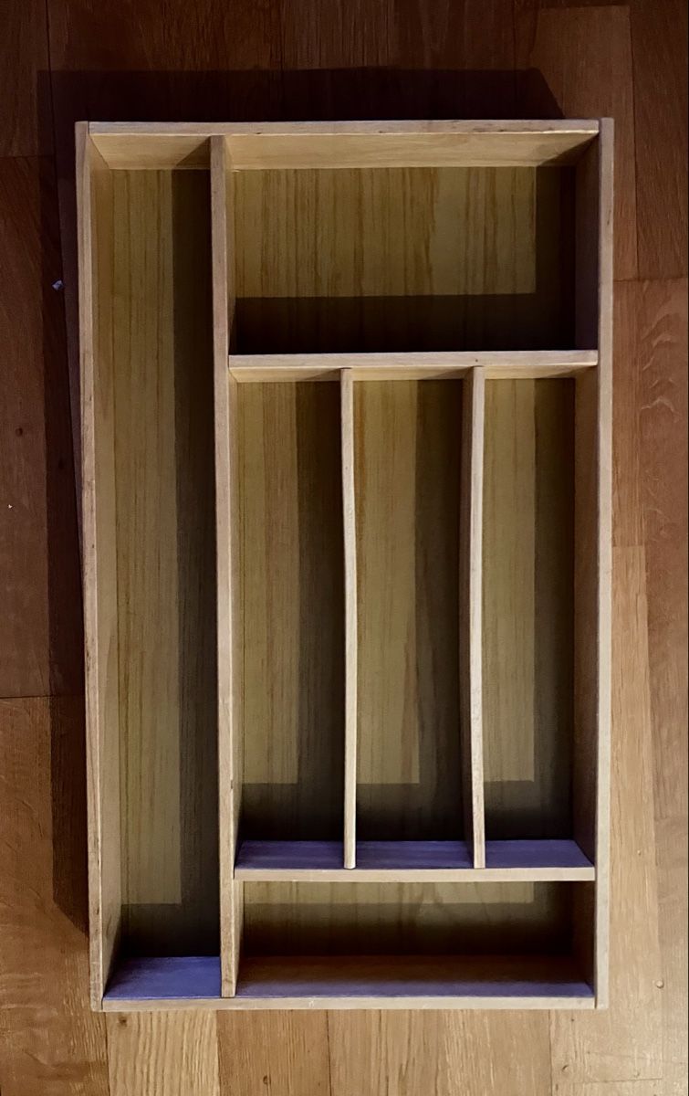 Elettrodomestici da cucina: zwei Besteckeinsätze aus Holz – Nuovo (secondo la descrizione) da Zürich venduto da despinpi 1