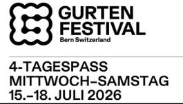 Gurtenfestival 4-Tagespass (Bändel)