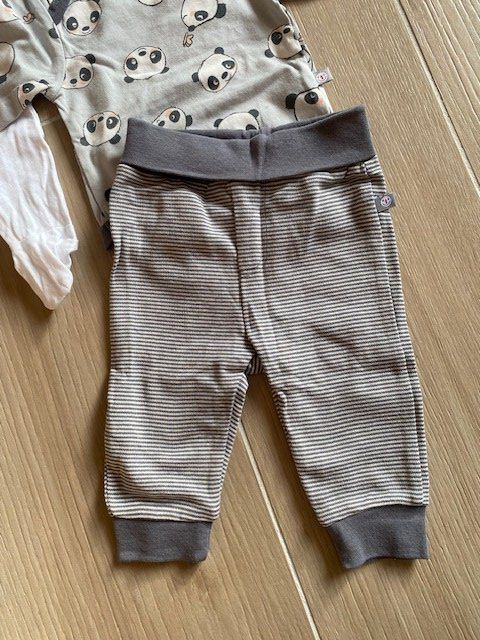 Lotti & Set di vestiti: neues Baby Set Gr. 50/56 "Panda" – Nuovo (secondo la descrizione) da Staufen venduto da Nasli 4