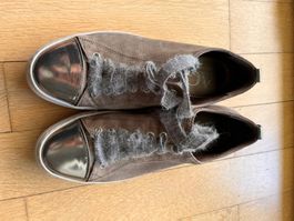 Sneakers AGL Wildleder Grau Grösse 38,5 gebraucht