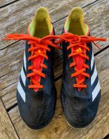 adidas Predator schwarz/orange in Grösse 41 1/3