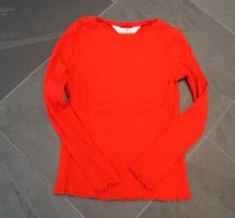 ++ leichter Pullover ++ Gr. 122 / 128 ++ in rot ++ NEU ++