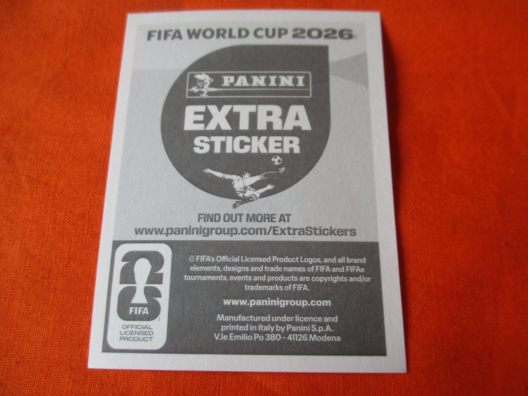 Panini Carte collezionabili: Panini WM 2026, Extra Sticker Alphonso Davies – Usato da Birsfelden venduto da alles-muss-raus 1