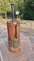 Massiver Modell-Stehkessel (Stahl) mit LR-Manometer (FR)