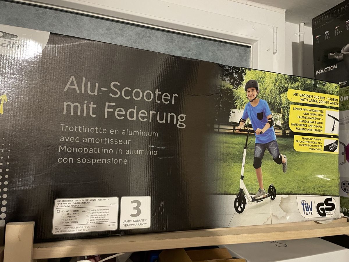 Scooter: Alu-Scooter – Usato da Hallwil venduto da nik_ftg7