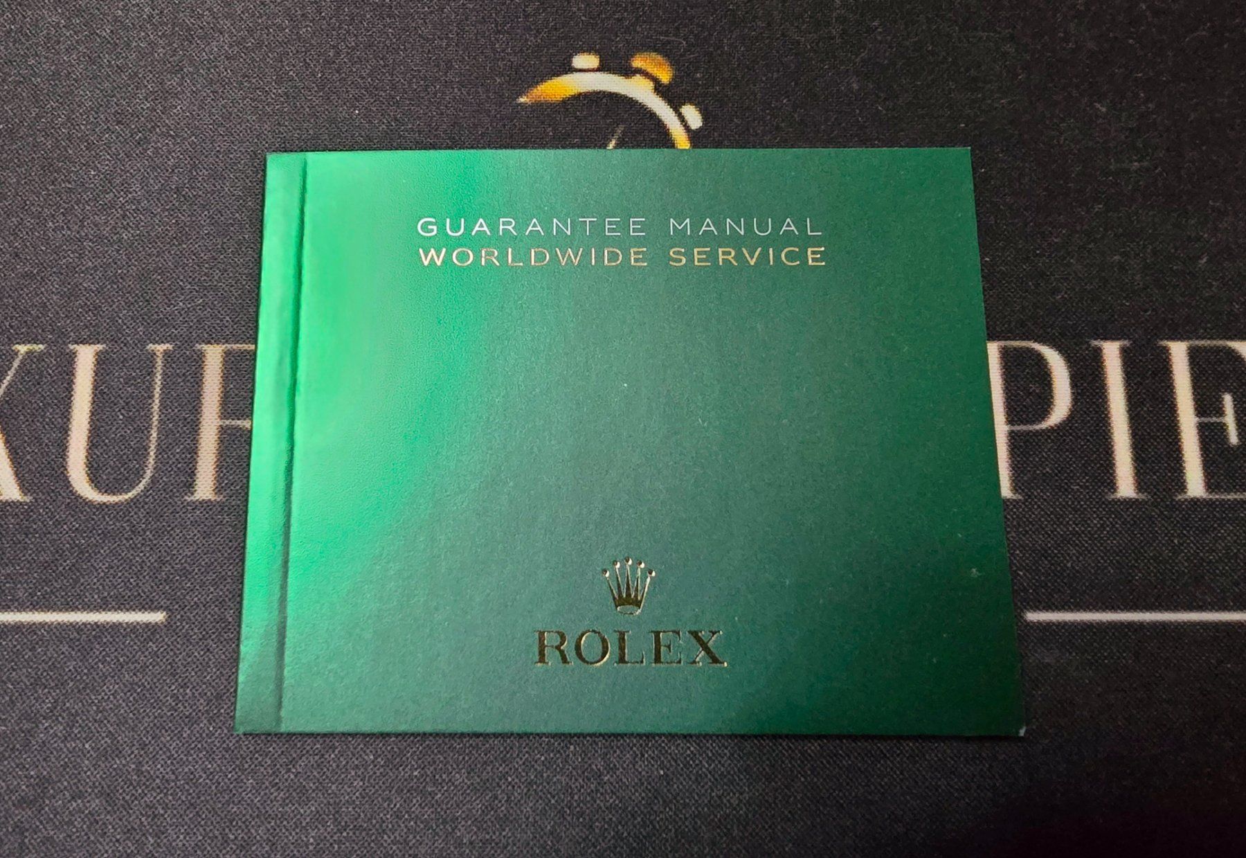Rolex Uhren: Rolex Guarantee Manual Booklet – Neu (gemäss Beschreibung) aus Zuzwil SG von LuxuryTimepieces
