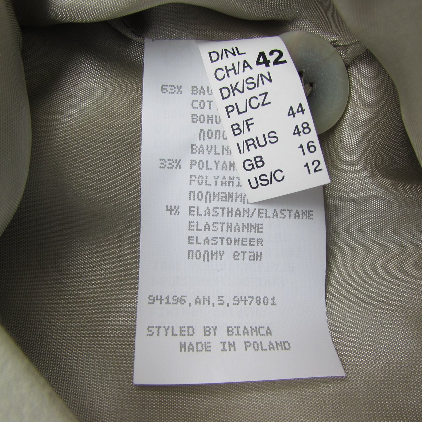 Jacken: Blazer Marke Bianca – Gebraucht aus Aadorf von Olymp05 4