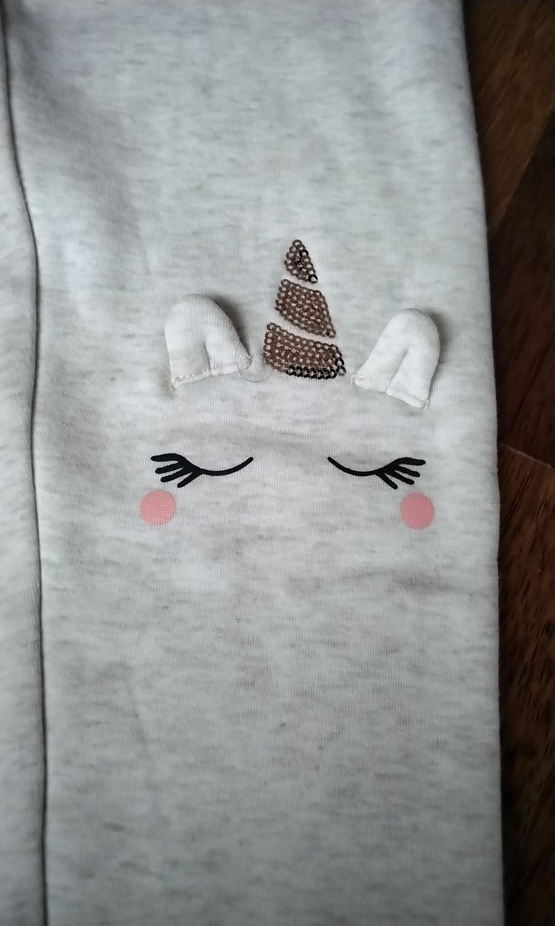 C&A Calze & Collant: C&A Mädchen Leggings wärmend, Einhorn, Gr. 140 – Usato da Büren SO venduto da T02rickonSWE 1