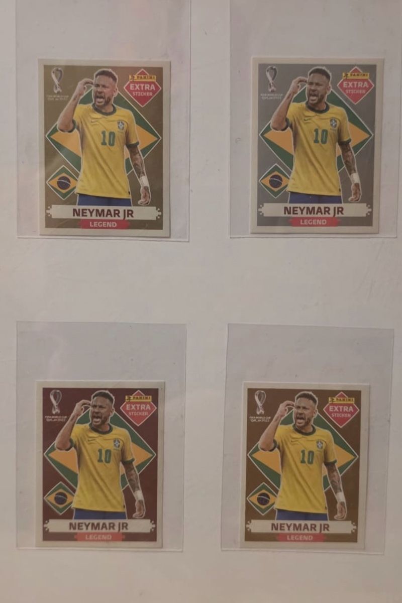 Panini Carte collezionabili: Neymar Jr Extra Sticker Set WM 2022 – Usato da Oberdiessbach venduto da Nunu 1