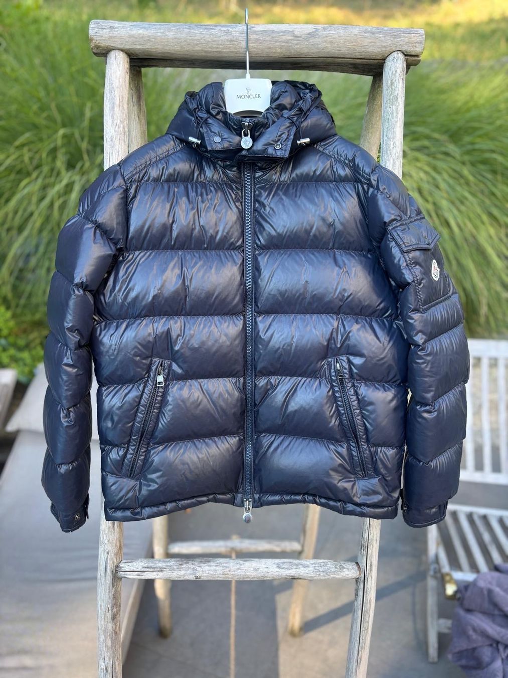 Moncler Giacche: Moncler-Jacke Dunkelblau – Nuovo (secondo la descrizione) da Uetikon am See venduto da jri_2rmq 7