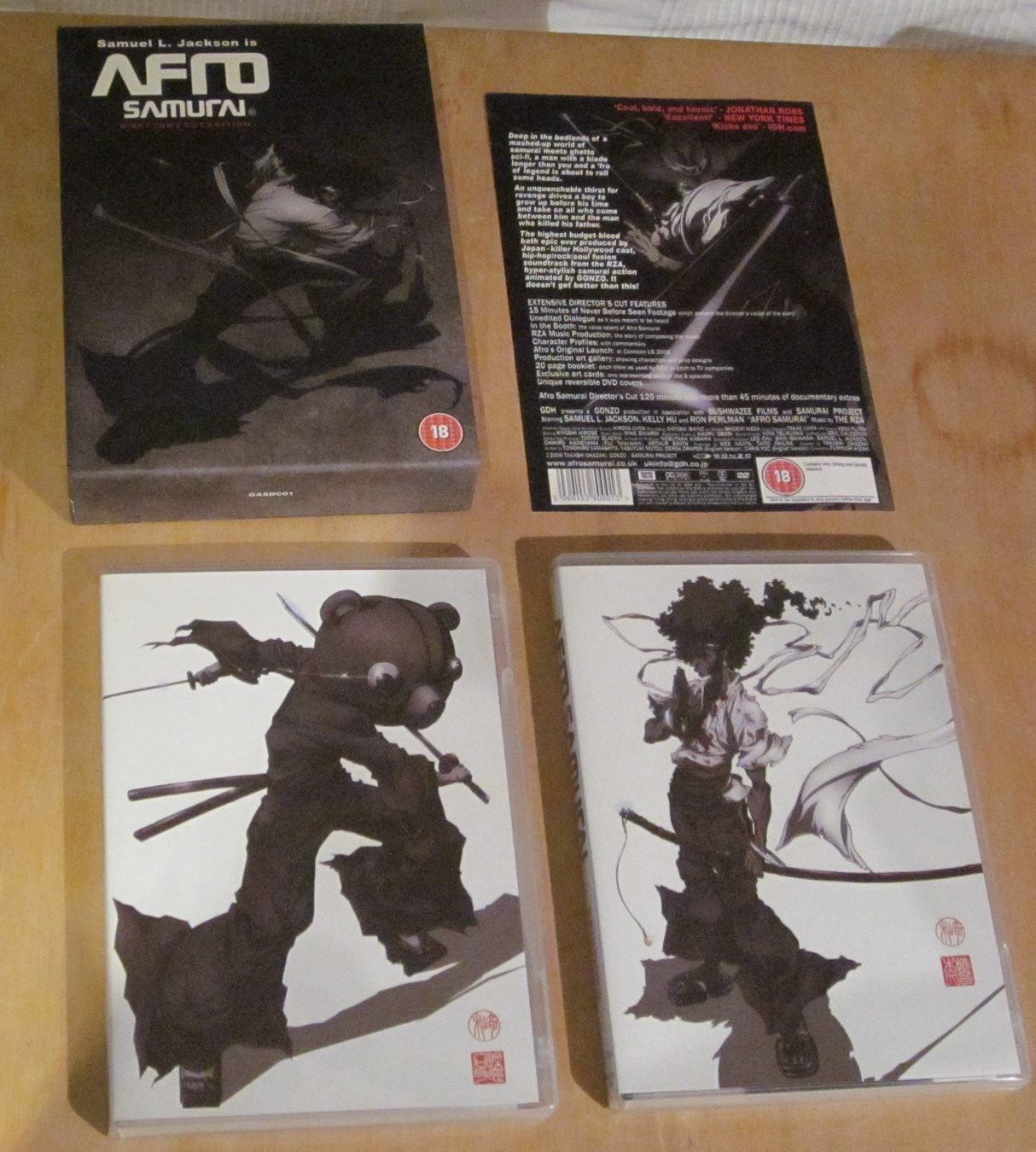 Tous les DVDs: Afro Samurai - Director's Cut Edition – D'occasion à Dietikon par Rabia 2