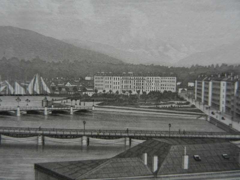 Incisioni: Genève Genf von Rüdisühli – Usato da Risch venduto da Rischli15 9