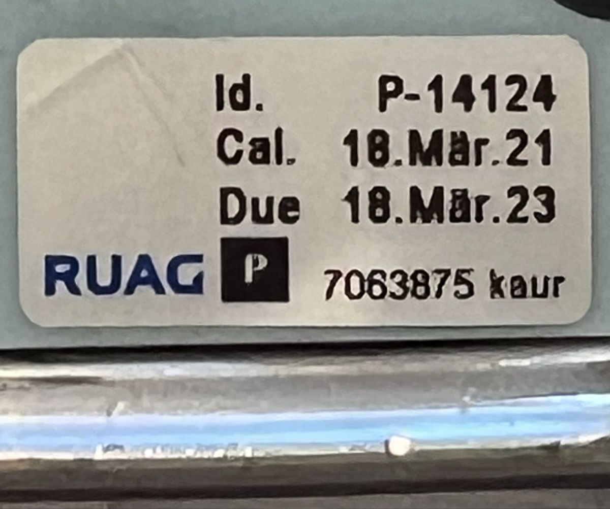 Misurare: RUAG Schweizer Armee ETAT CTS-1 Data Communications Test Set – Usato da Oberhofen Thun'see venduto da SwissTreasure 2
