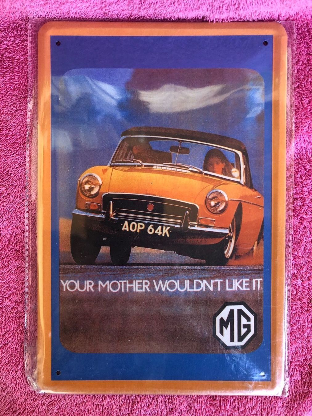 Insegne: Mgb Cabrio roadster Oldtimer classic gb – Nuovo (secondo la descrizione) da Reinach AG venduto da rares75