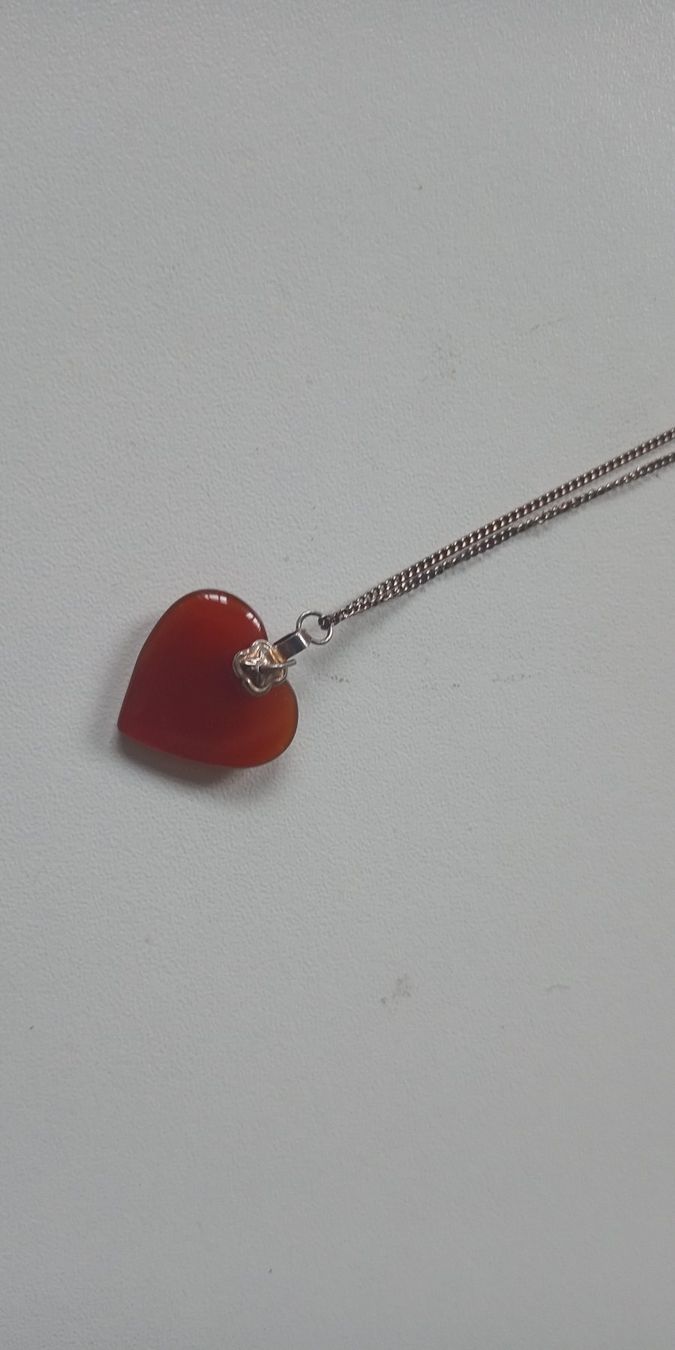 Catenine: Collier avec pendantif coeur – Usato da Montreux venduto da Art_et_antiquites 1