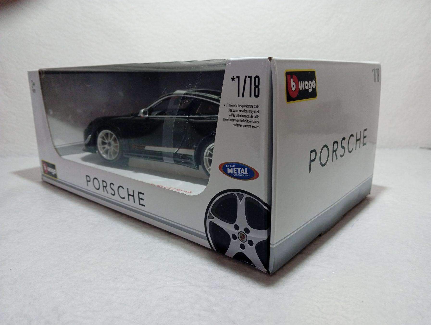 Bburago Modellini d'auto: Porsche 911 GT3 RS – Nuovo e nell'imballaggio originale da Huttwil venduto da Secondtrain 1