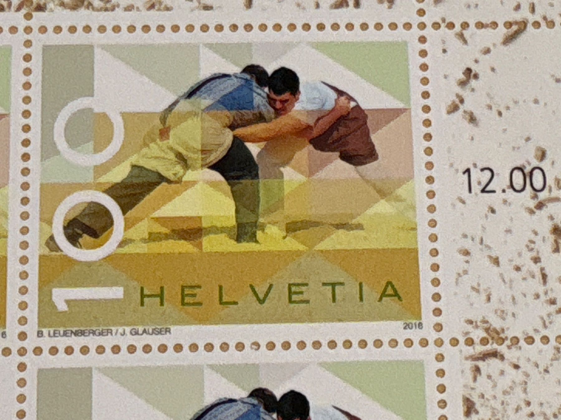 Tutti i francobolli: Briefmarkenbogen Schwingen Helvetia 2016 – Nuovo (secondo la descrizione) da Ibach venduto da lisch3 2