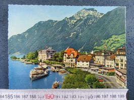 BRUNNEN HOTELS AM SEE DAMPFSCH9IFF SZ AK BUG