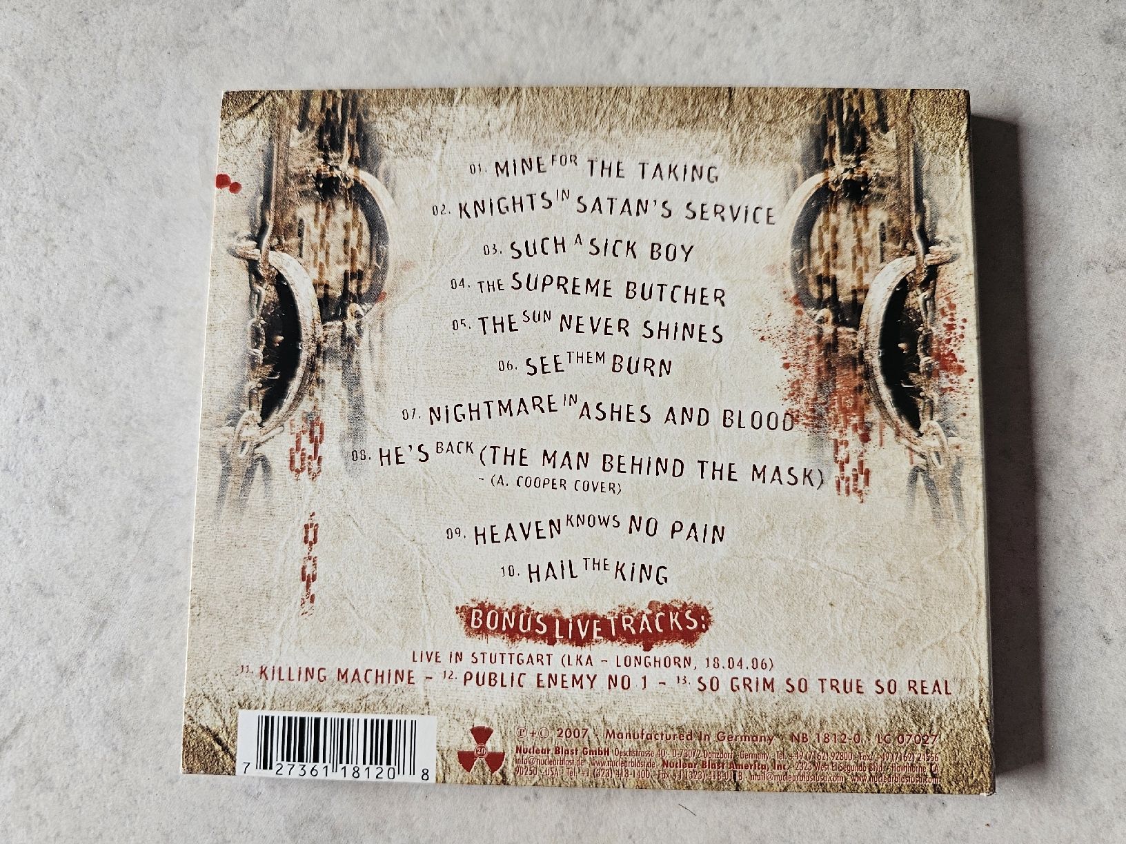 CD: One Man Army  -  Error In Evolution – Usato da Schneisingen venduto da backstore24 1