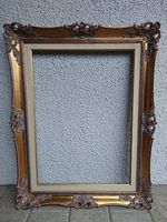 Grosser Prunkrahmen Holz 70x90cm Top Zustand