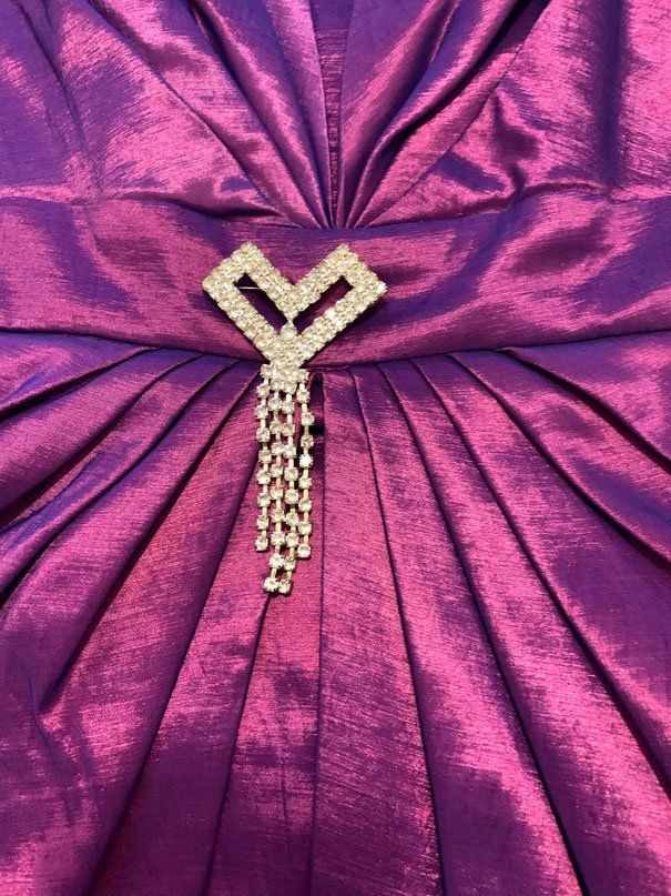 Kleider: Cocktailkleid Violet Metallic – Gebraucht aus Regensdorf von puma_16 1