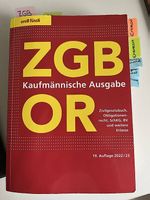 ZGB OR Kaufmännische Ausgabe 22/23