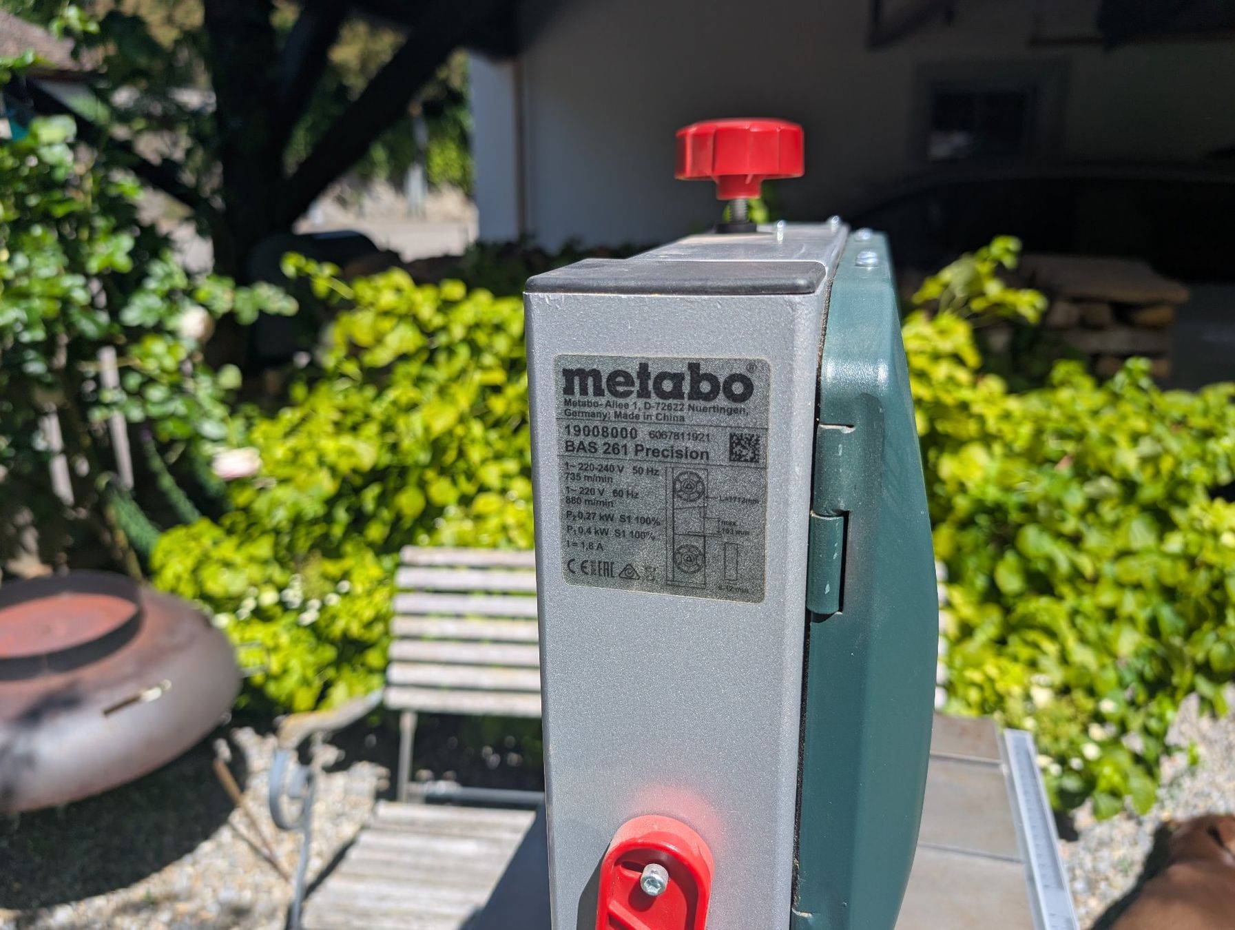 Metabo Seghe: Metabo BAS 261 Precision Bandsäge – Usato da Rifferswil venduto da TheEngineer 2