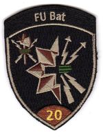 Badge FU Bat 20 braun