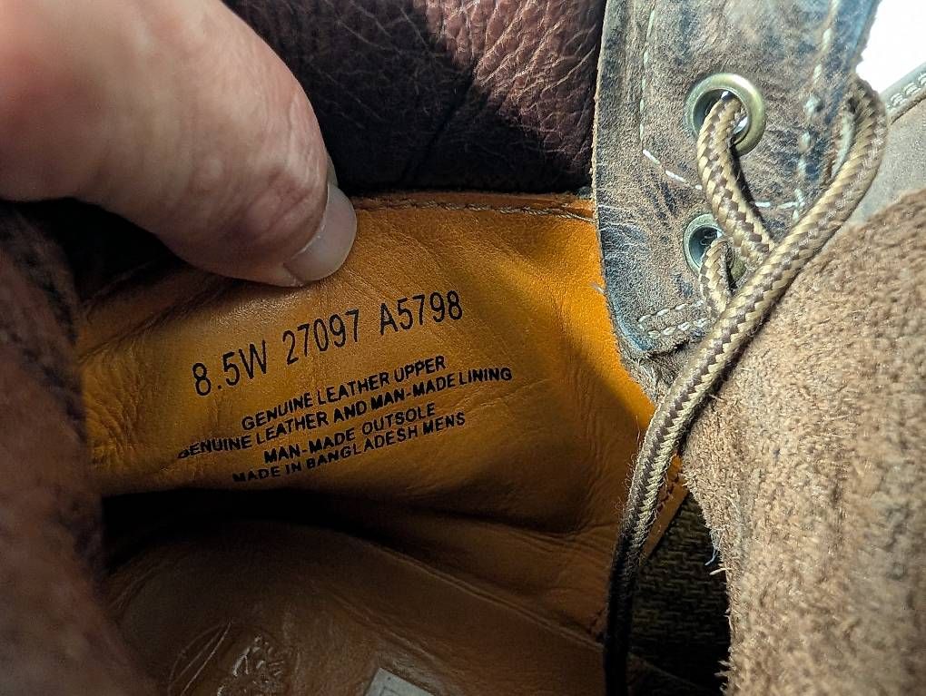 Timberland Scarpe da uomo: Timberland Bottines à lacets – Usato da La Chaux-de-Fonds venduto da OmerovicBekir 4
