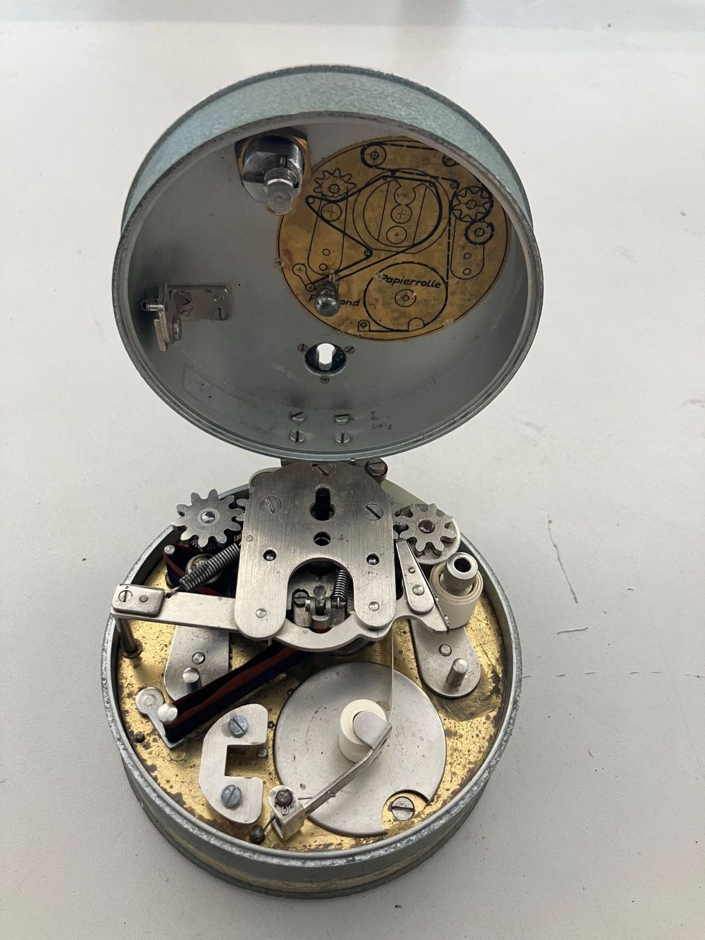 Orologi: Bürk Uhr Papierrollenwerk – Usato da Dübendorf venduto da sdbu-frappant 1