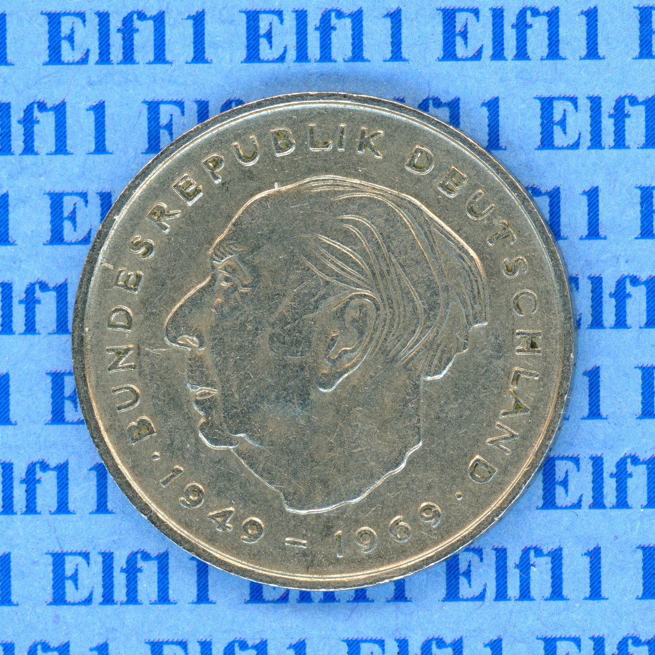 DEM___2.00 1973G Heuss -vz 2 Deutsche Mark (Gebraucht) in Widnau für ...