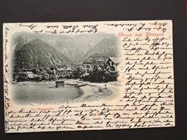 Postkarte Böningen Brienzersee 1899   (P369)