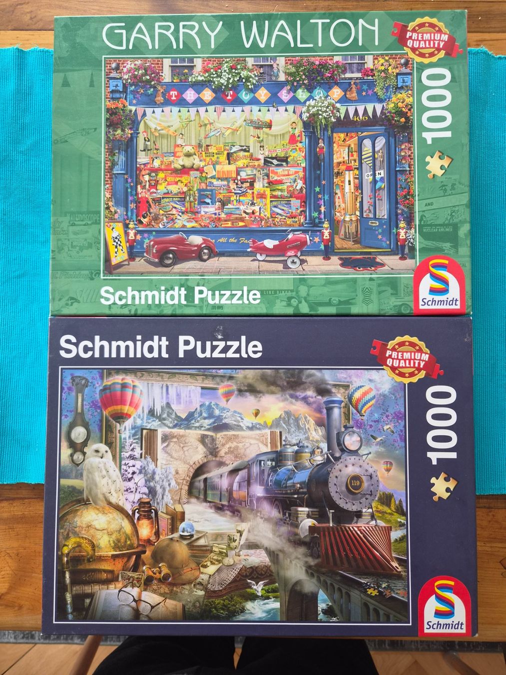 Puzzle: Zwei Puzzle von Schmidt – Usato da Horgen venduto da Marroni3
