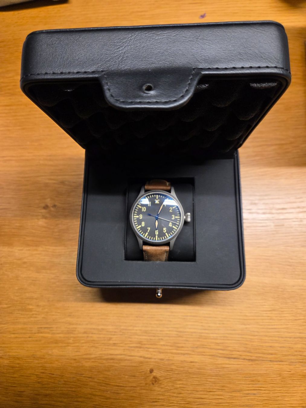 Steinhart Uhren: Fliegeruhr Steinhart Nav.B 44 Titan B-Muster Automatic – Gebraucht aus Niederrohrdorf von freestyle01 4